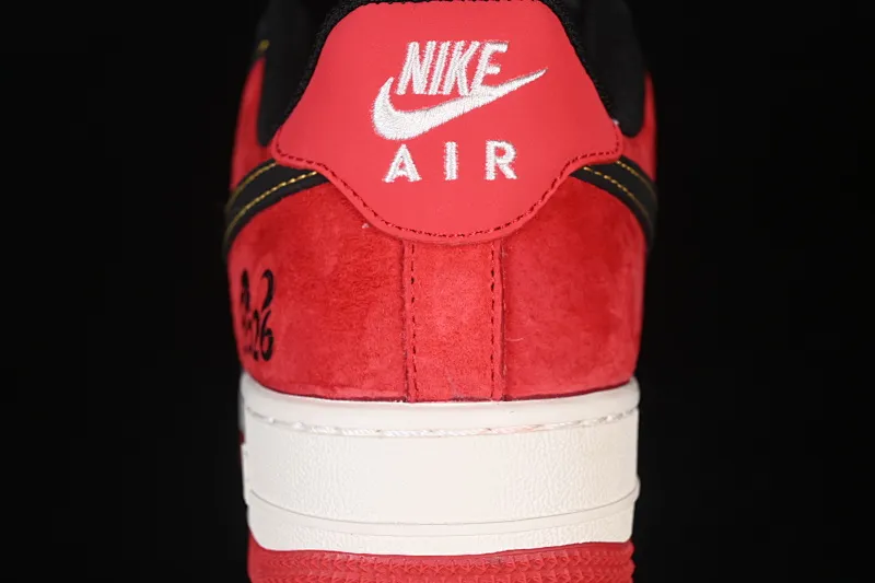 All categories Nk Air Force 1 Air Force series Nk Air Force 1 Low Air Force low-top Nike Air Force 1'07 Low Black, white and red contrast Air Force 1 low-top casual sneakers HT5088-618